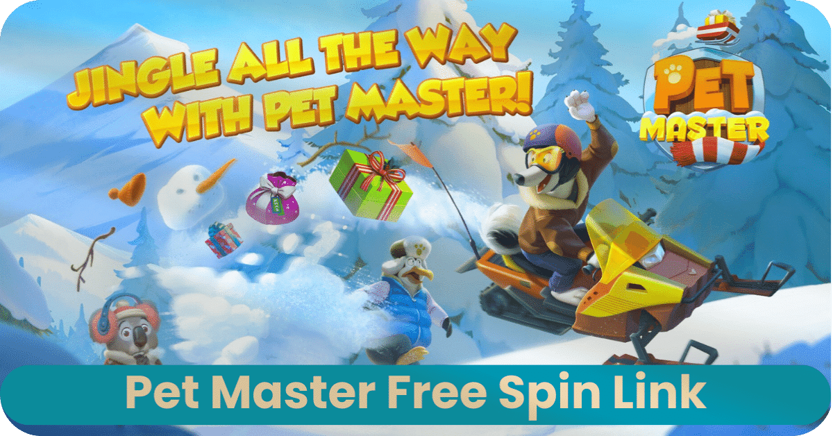 pet master free spins